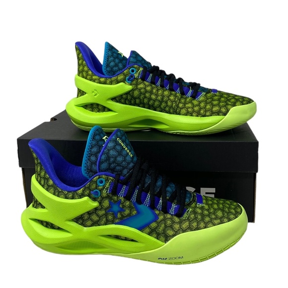 Converse BB Trilliant CX Sneakers Basketball Green Canvas Shoes Women's A04942C - Picture 8 of 11